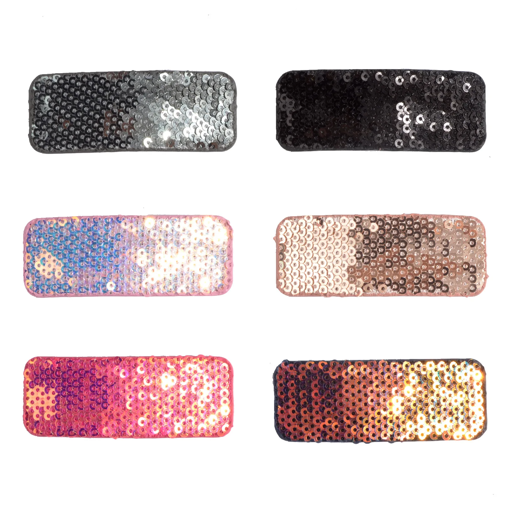 

Snap Hair Clips for Hair Clip Pins BB Hairpin Glitter Sequins Color Barrettes for Children Women Girl Styling Accessories ACC283