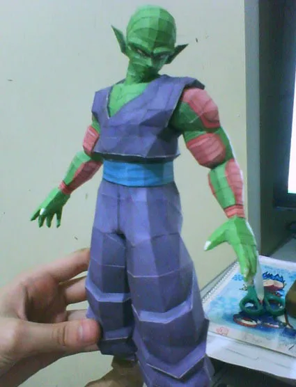 Бумажная модель аниме Picollo Daimao 3D бумажные головоломки diy игрушки|diy toy|paper modelpaper model