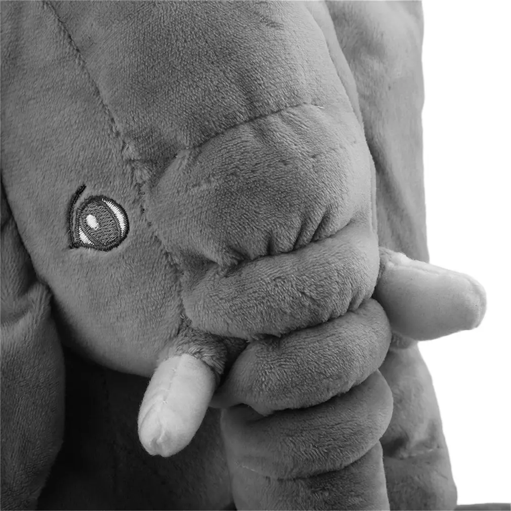 

33/40/60CM Elephant Plush Pillow Infant Soft For Sleeping Stuffed Animals Plush Toys Playmate gifts for Children high quality