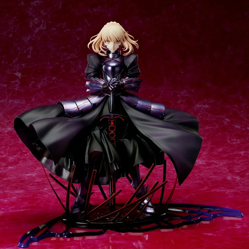 

25cm Anime Fate Series FGO Black Saber Altria Pendragon PVC Action Figure Model Collectible Toys Decoration Doll Gift