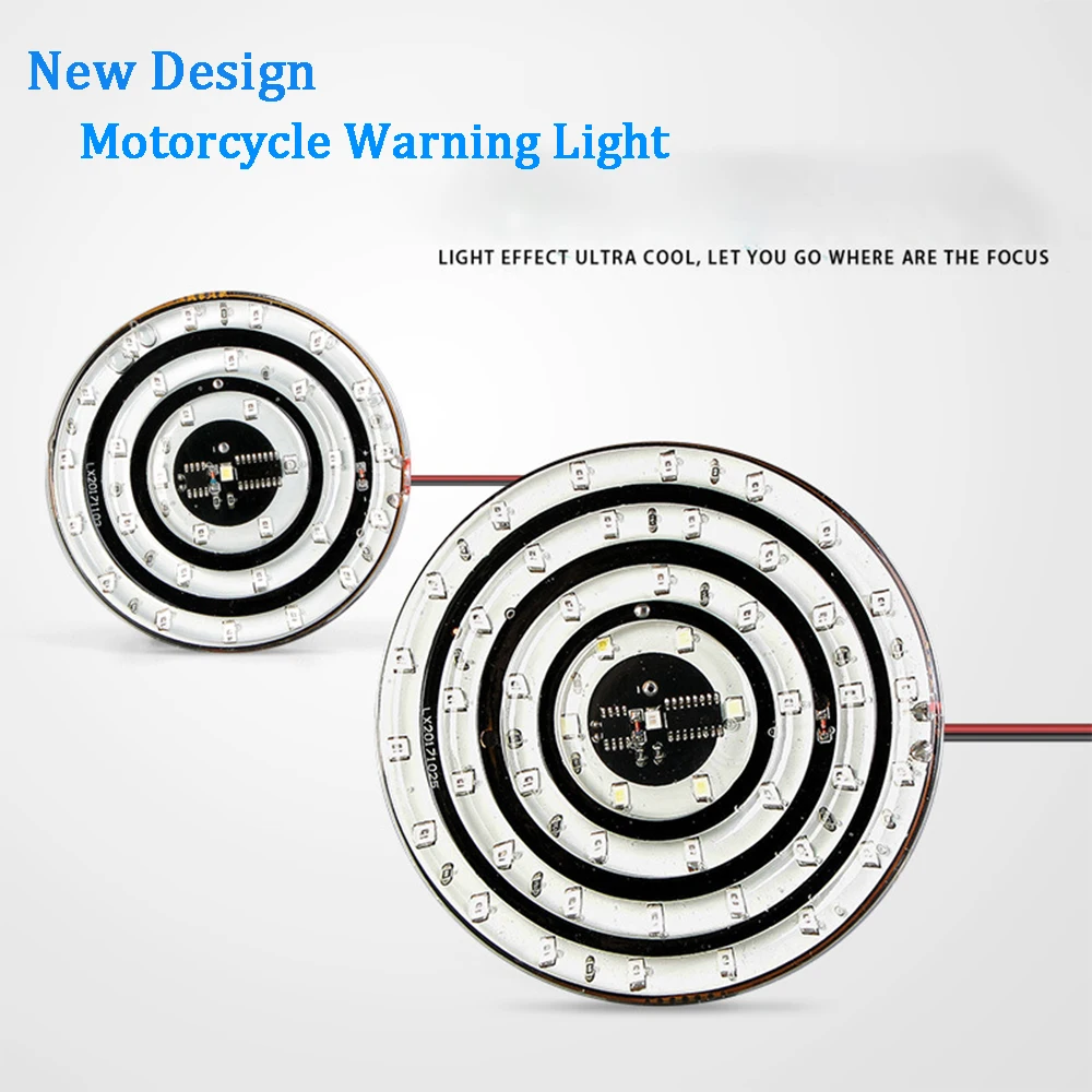 12В мотоциклетные сигнальные огни светодиодные задние фонари номерные знаки