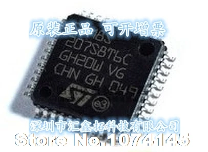 

5pcs/lot STM8S207S8T6C STM8S207S8 QFP44 8
