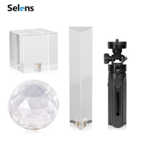 selens photography prism with 14 vlogger photography crystal ball optical glass magic photo ball photography studio accessori