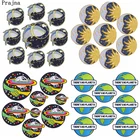 Нашивки для одежды Prajna, термоклейкие, космос, НЛО, 10 шт.