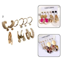 special hoop earrings all match decorative various scenes ear hook drop earrings hoop earrings 1 set