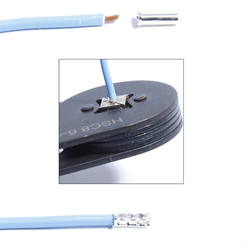 

EN Models Insulated Electrical Wire Tube Naked Wiring Connector Copper Ferrules Cable Terminals Block Wire Crimp Bare Tinned