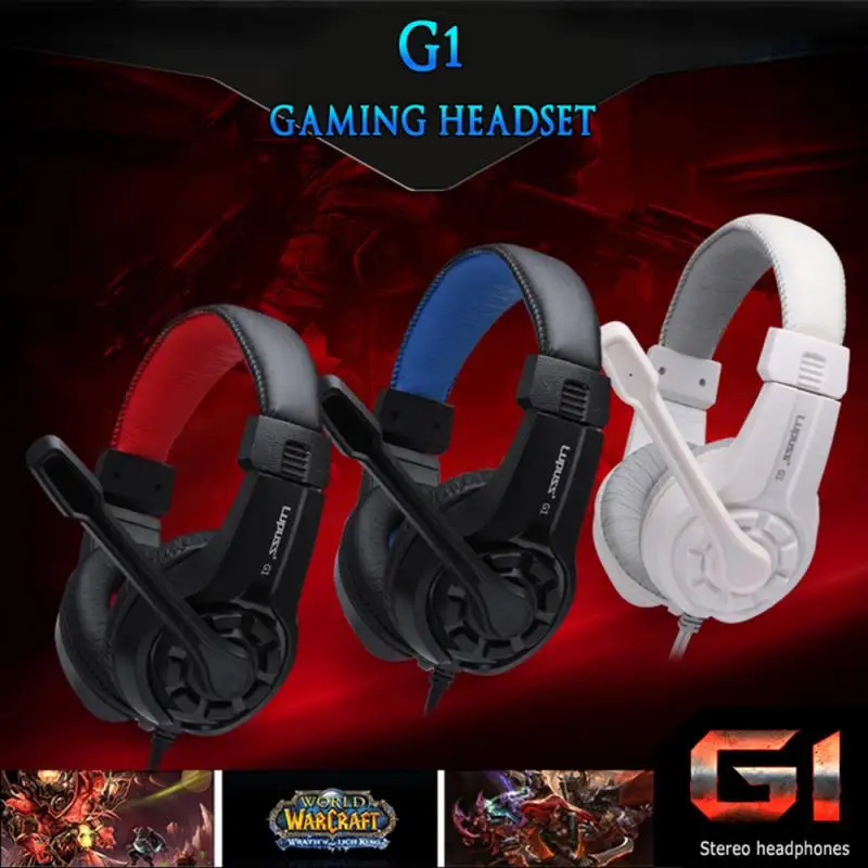 Профессиональные Проводные Игровые наушники 3 5 мм для компьютера PS4 BOX Bass Stereo PC Gamer