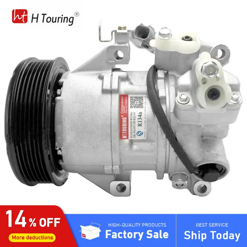 Компрессор переменного тока 5SE09C 5SE11C для Toyota Yaris 2003-2008 883105248 88310-0D070 88310-0D071 88310-0D140