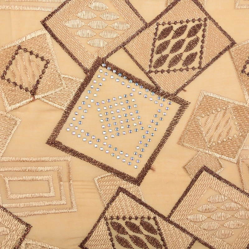 Новые африканские сухие кружевные ткани 2019 Высокое качество для женщин