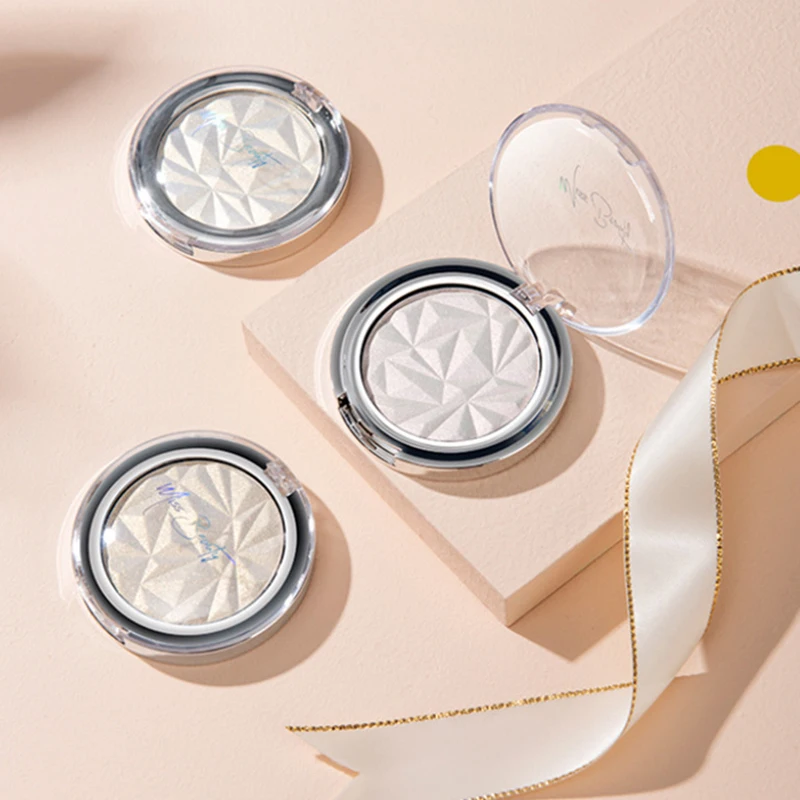 Хайлайтер пудра нежный блеск жемчуг лунный свет шампанское фиолетовый мерцающий