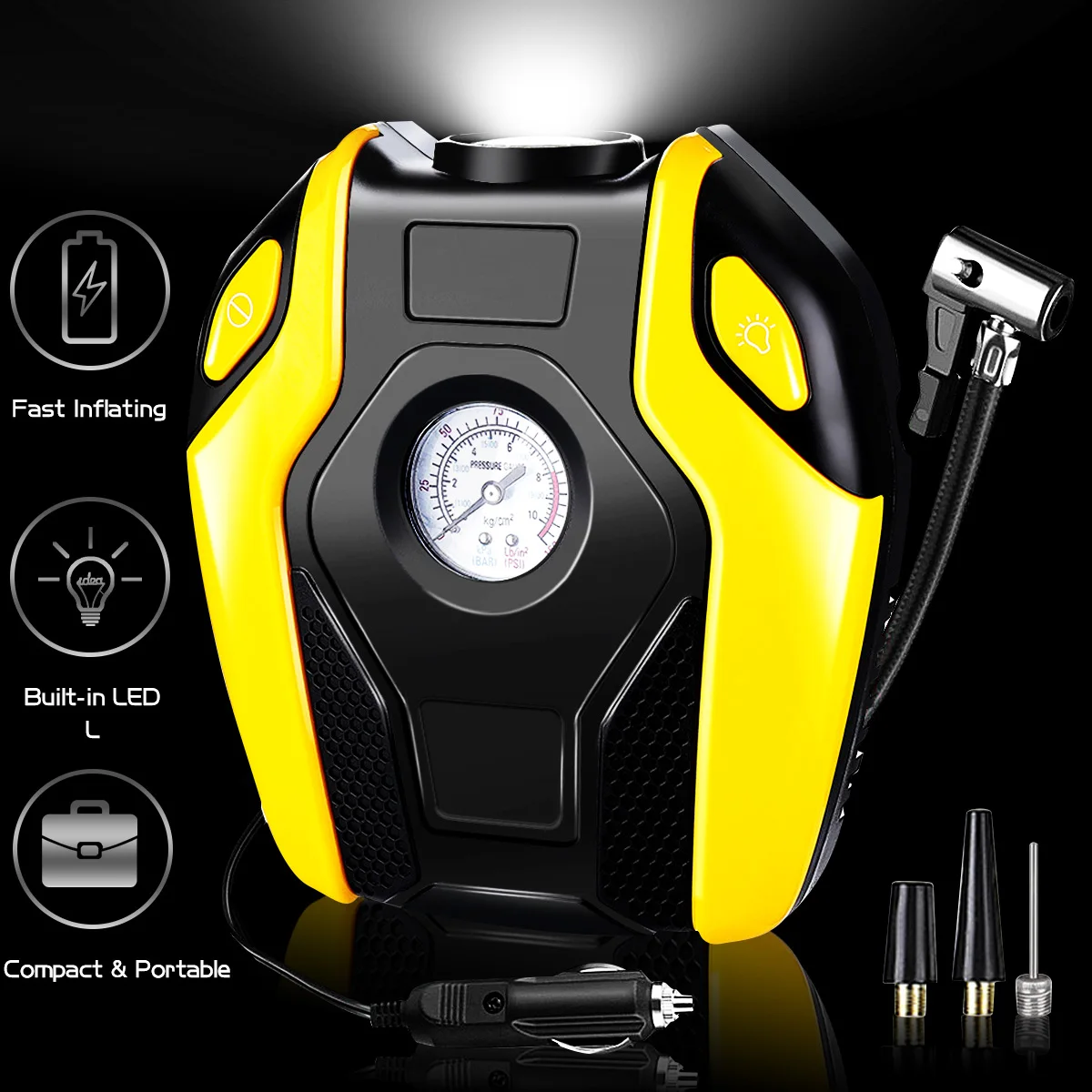 Мини светильник ный насос 12 В постоянного тока 35 л/мин 150 фунтов на квадратный