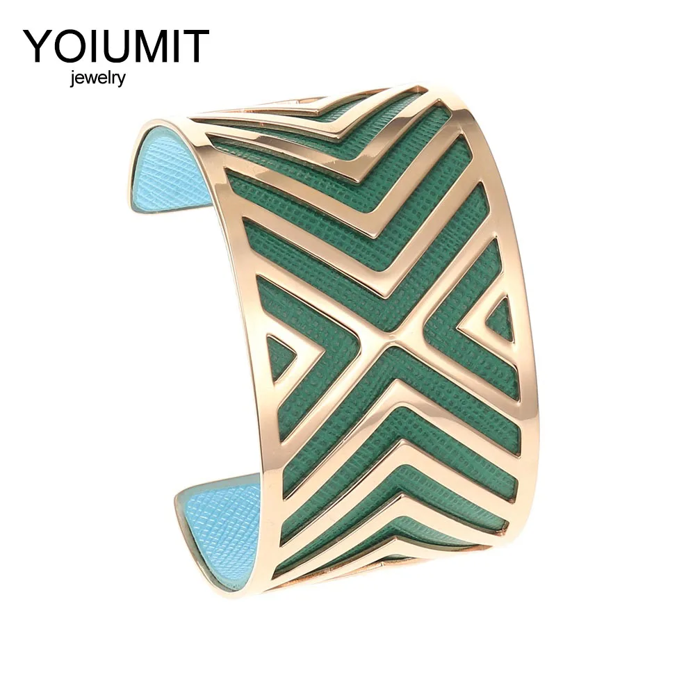 Кремо браслеты из розового золота для женщин нержавеющей стали высшей пробы