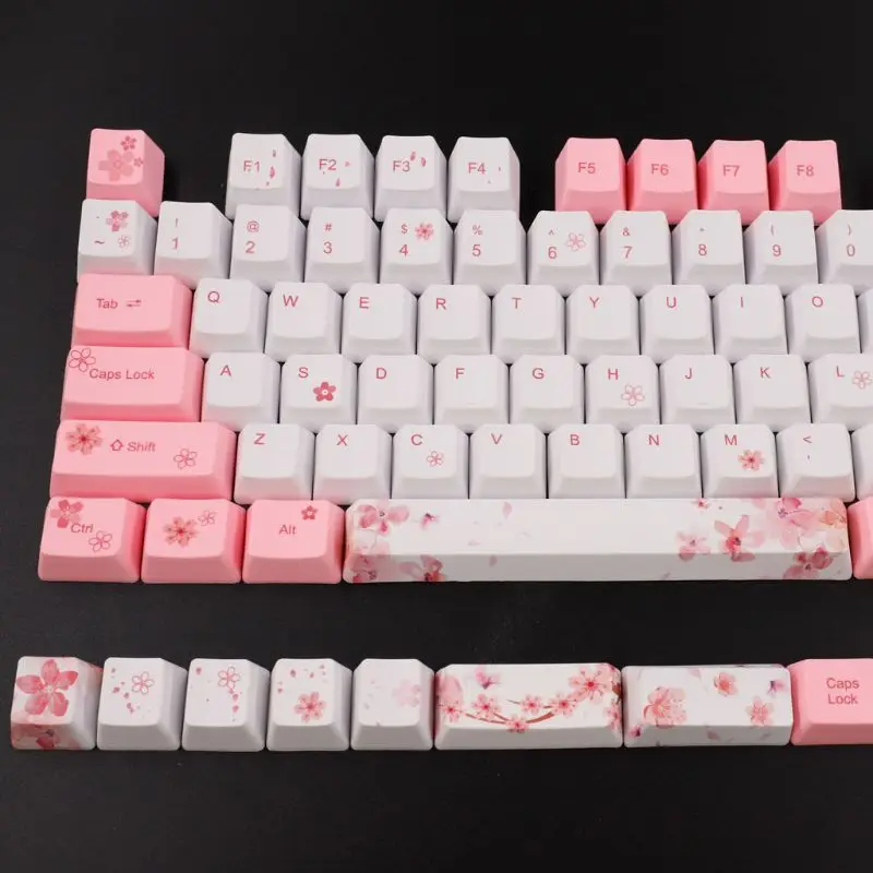 OEM PBT вишневый цвет Keycap механическая клавиатура Keycaps краситель сублимация