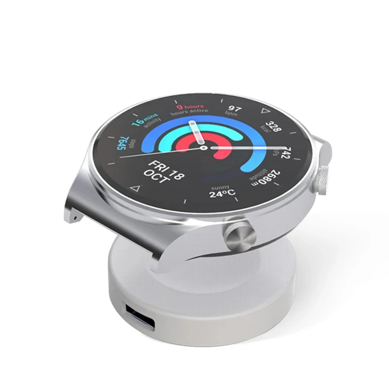 Зарядное устройство для Huawei Watch GT2 Pro / 3 портативная беспроводная док-станция