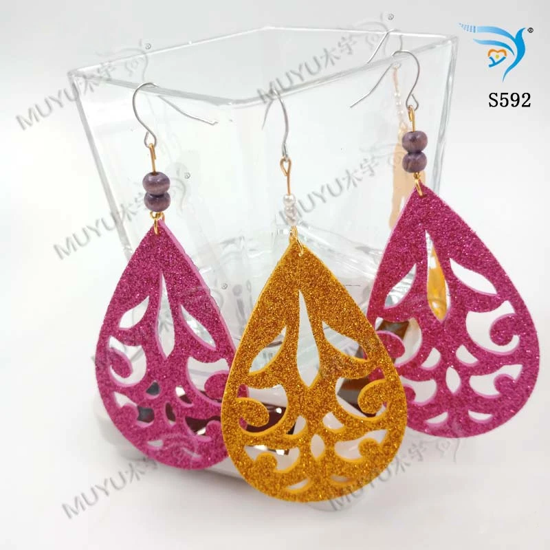 Серьги новая деревянная форма режущие штампы для скрапбукинга Thickness 15.8mm