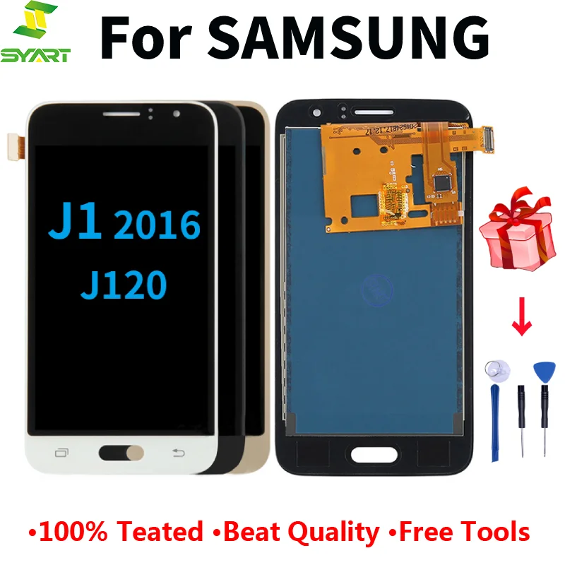 ЖК-дисплей для Samsung j1 2016 экран дигитайзер 4 5 ''сборка Galaxy J1 J120 J120A J120F J120M