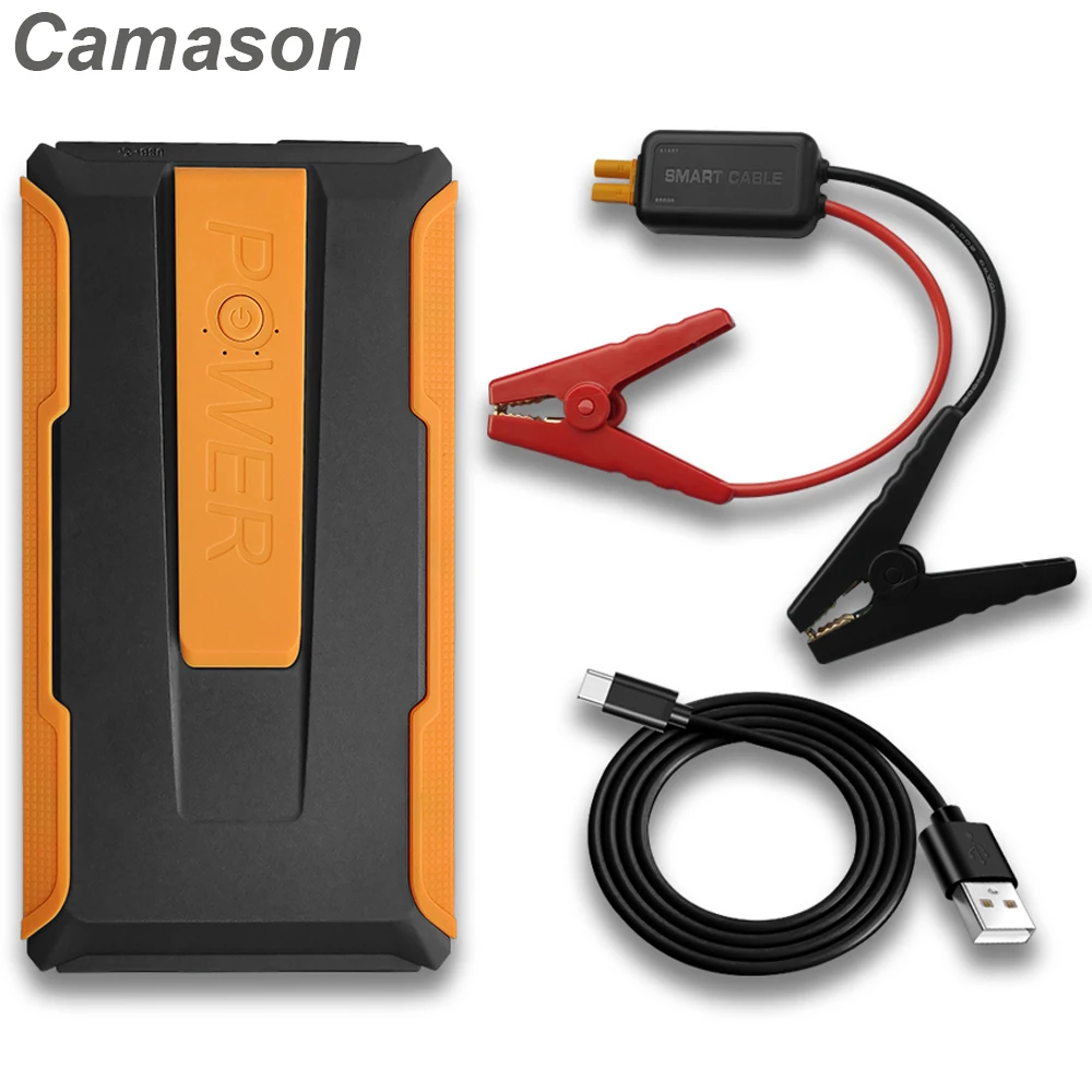 

Camason Car Jump Starter Power Bank 1000A Starting Device Battery Car Auto Emergency Booster Charger Jump Start up for car