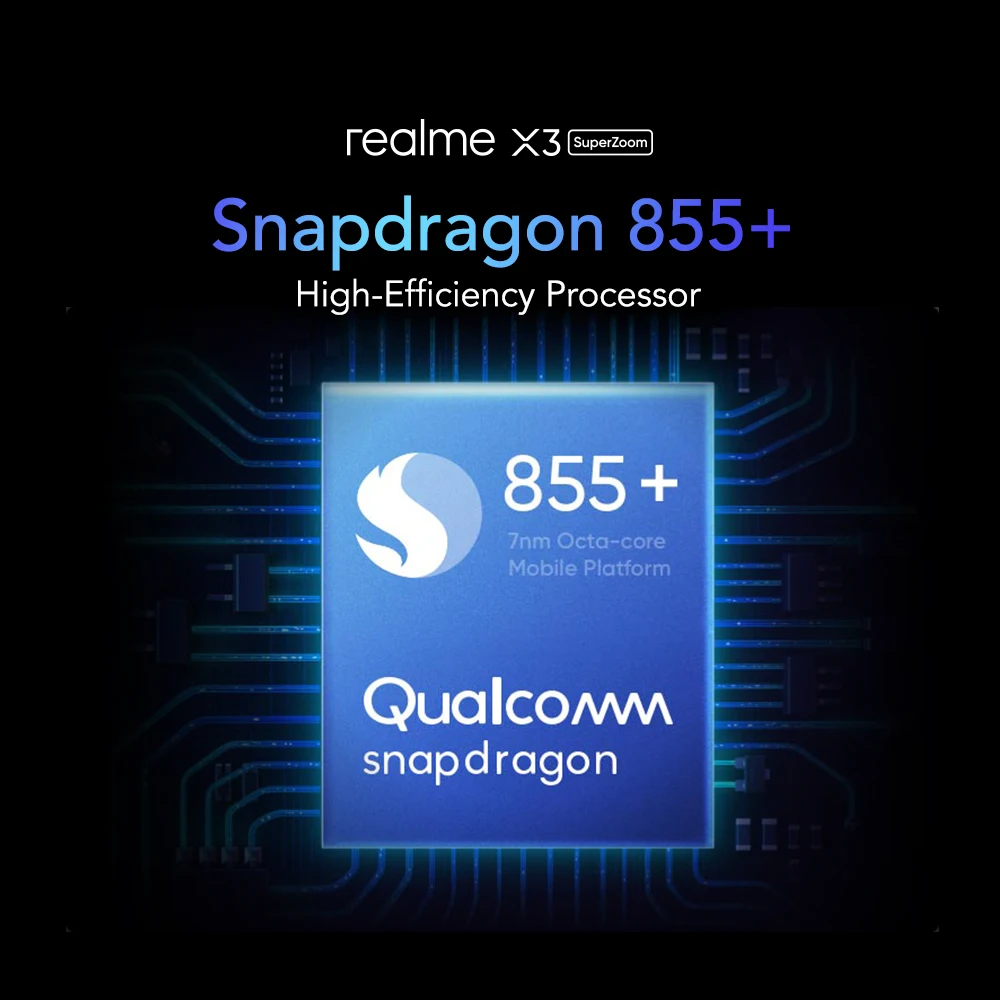 Смартфон realme X3 с суперувеличением 8 ГБ 128 60X Snapdragon 855 + 120 Гц экран 3 0 дюйма зарядное