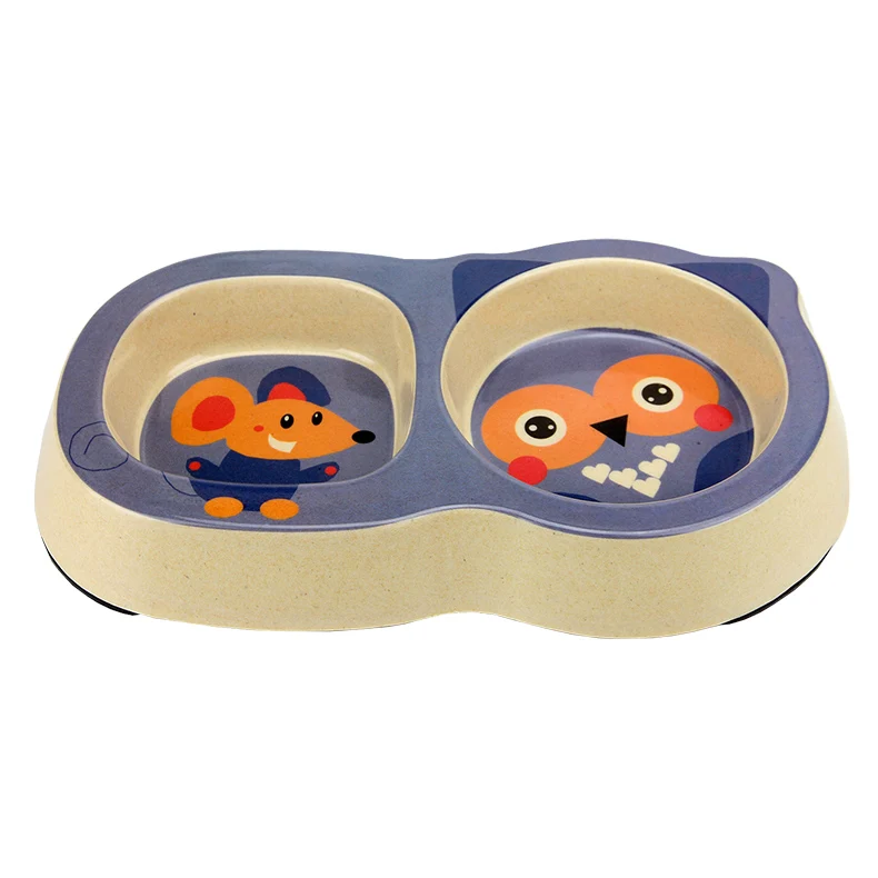

Portable Drinking Water Small Dog Bowl Automatic Puppy Supplies Cat Food Bowl Cat Double Bowl Small Dog Pet Products KK60WS