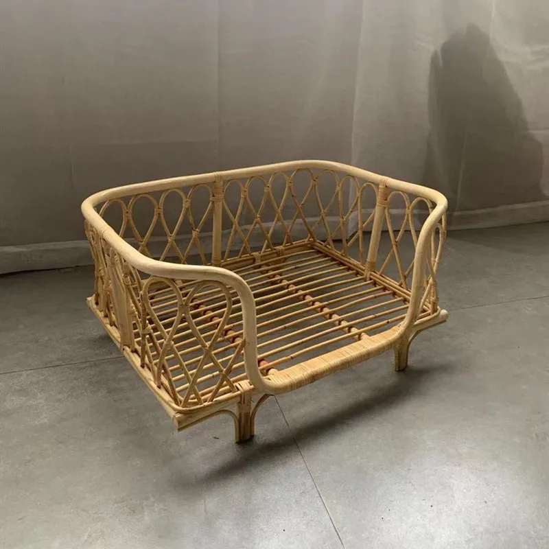 PurelyFeel Hand-woven Rattan Pet Bed Dog Sofa Chair Cat Princess | Мебель
