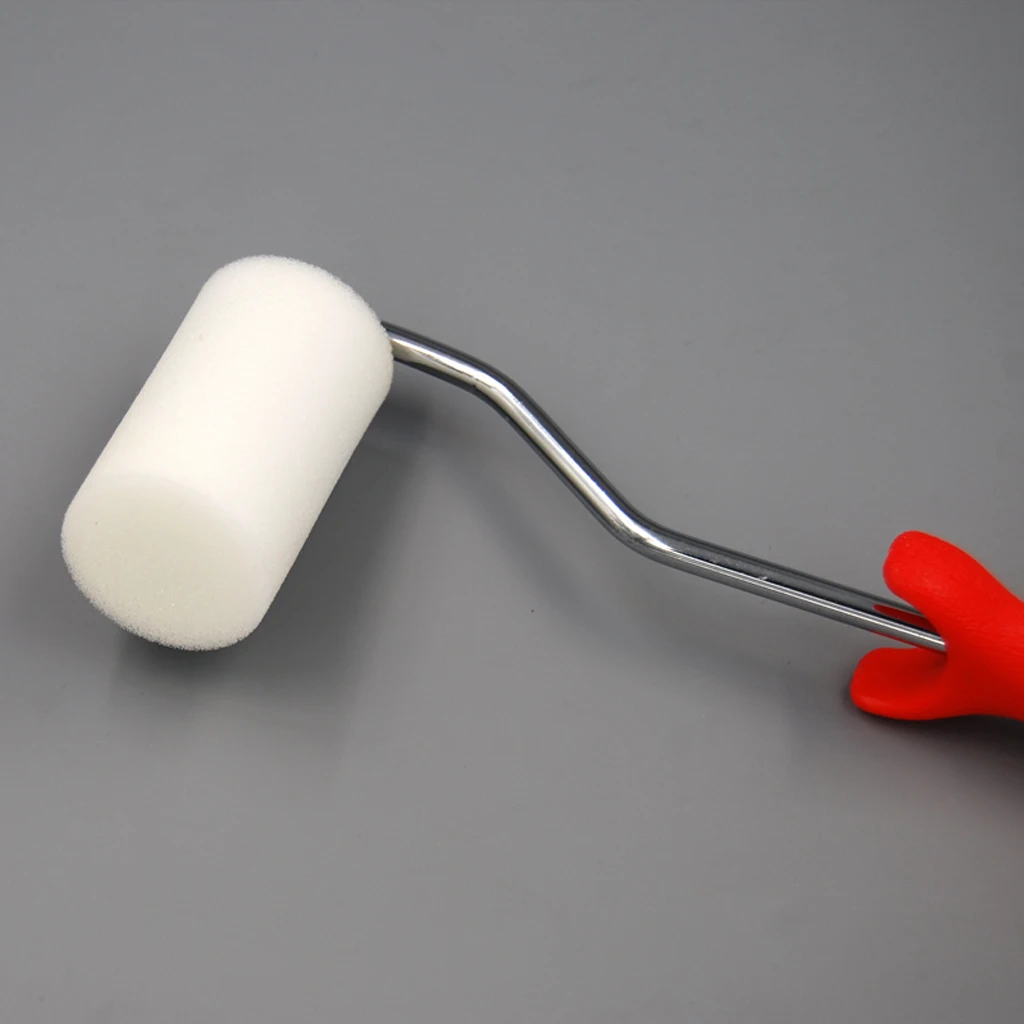 

Mini 240mm Wall Paint Roller Handle Sturdy Painting Supplies Saving Space