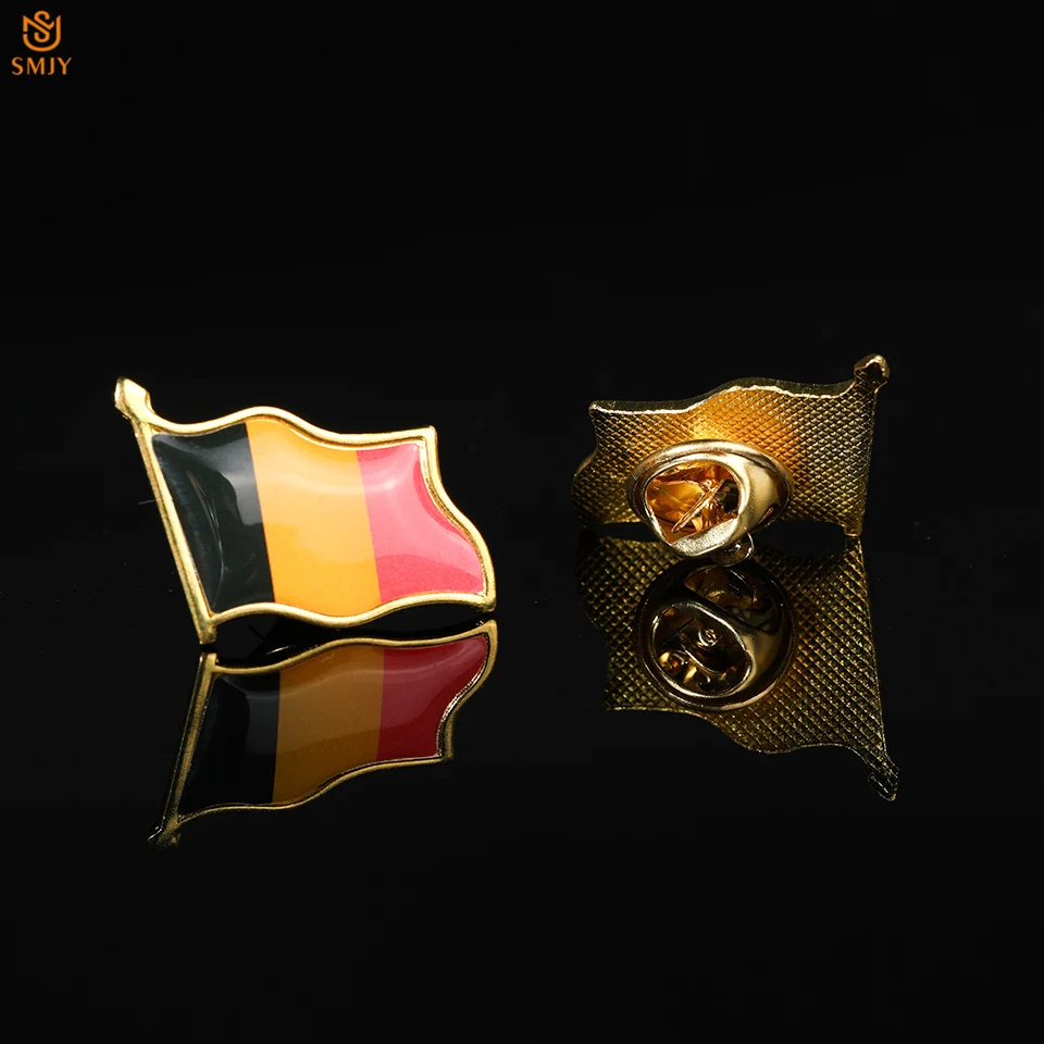 Эпоксидный флаг Бельгии значок булавка лацкан официальный сертифицированный