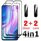 Защитный чехол 4 в 1 для Xiaomi Redmi Note 8, 2021, 8T, 8Pro, 7S, 7, 6 Pro, 6A, 7A, 8A, Note 8, Note 7, защита объектива камеры
