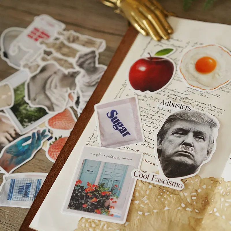 Винтажный Творческий индивидуальный дневник с надписью альбом счастливый