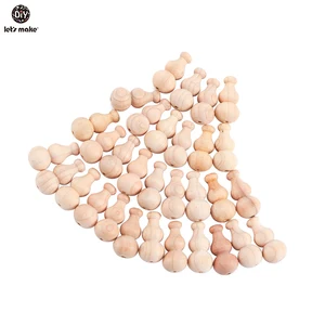 Давайте сделаем деревянные Прорезыватели для зубов размером 30 мм, детские игрушки для зубов