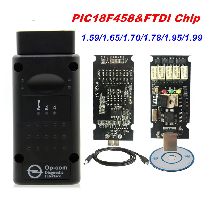 Новинка прошивка OPCOM 1 99 95 78 70 65 OBD2 CAN BUS считыватель кодов для Opel операционная