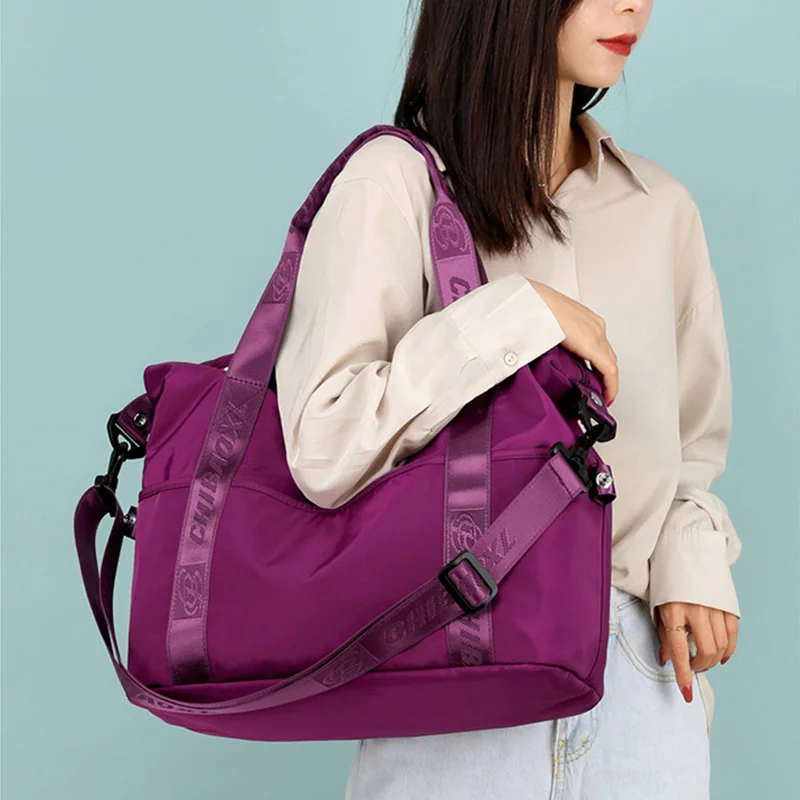 Женские сумки для тренажерного зала нейлоновая сумка фитнеса красная