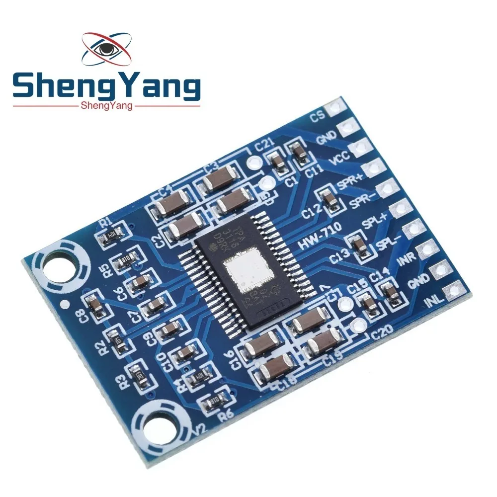 DC 12 V-24 V 2x50 Вт двухканальный Мини цифровой усилитель класса D 50 Вт+ 50 Вт TPA3116D2 XH-M562 усилитель 50 Вт Мощность Плата усилителя