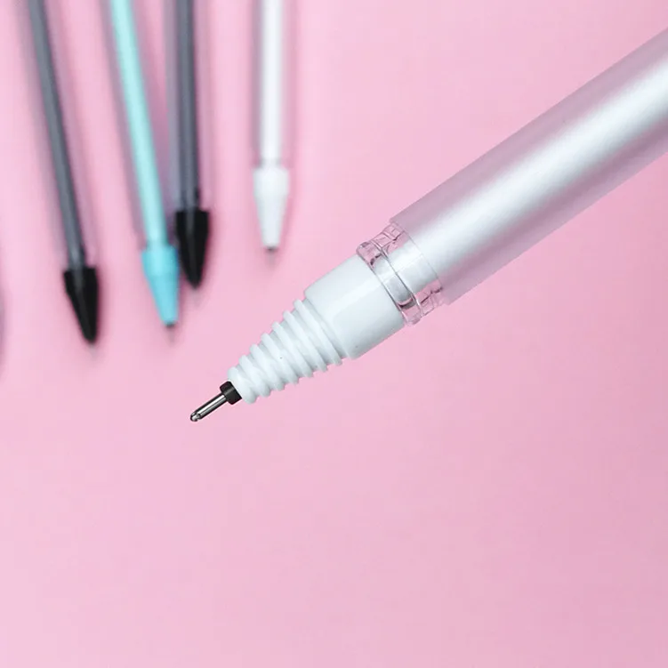 12 шт./лот стираемые синие Черные чернила гелевая ручка для школы офиса поставка