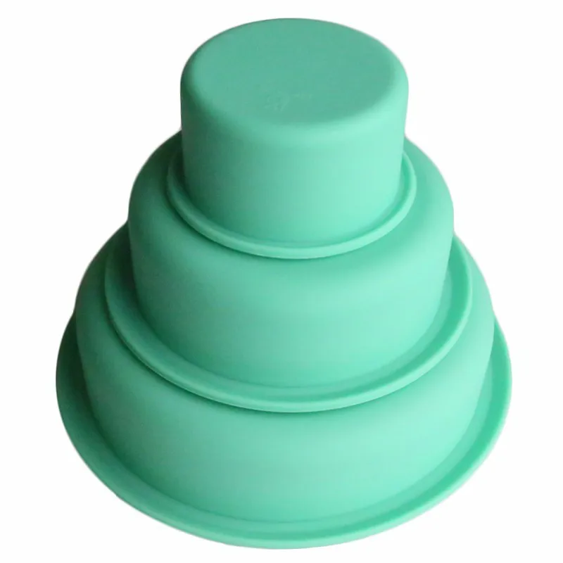 Familysky три слоя круглой формы силиконовая форма для пирога посуда выпекания