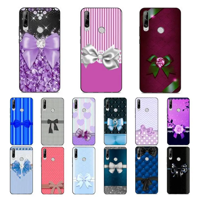 

YNDFCNB cute bow Phone Case for Huawei Y 6 9 7 5 8s prime 2019 2018 enjoy 7 plus