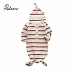 Спальный мешок для новорожденных, зимний, теплый, вязаный, с пуговицами, для пеленания, для малышей, 2 шт.