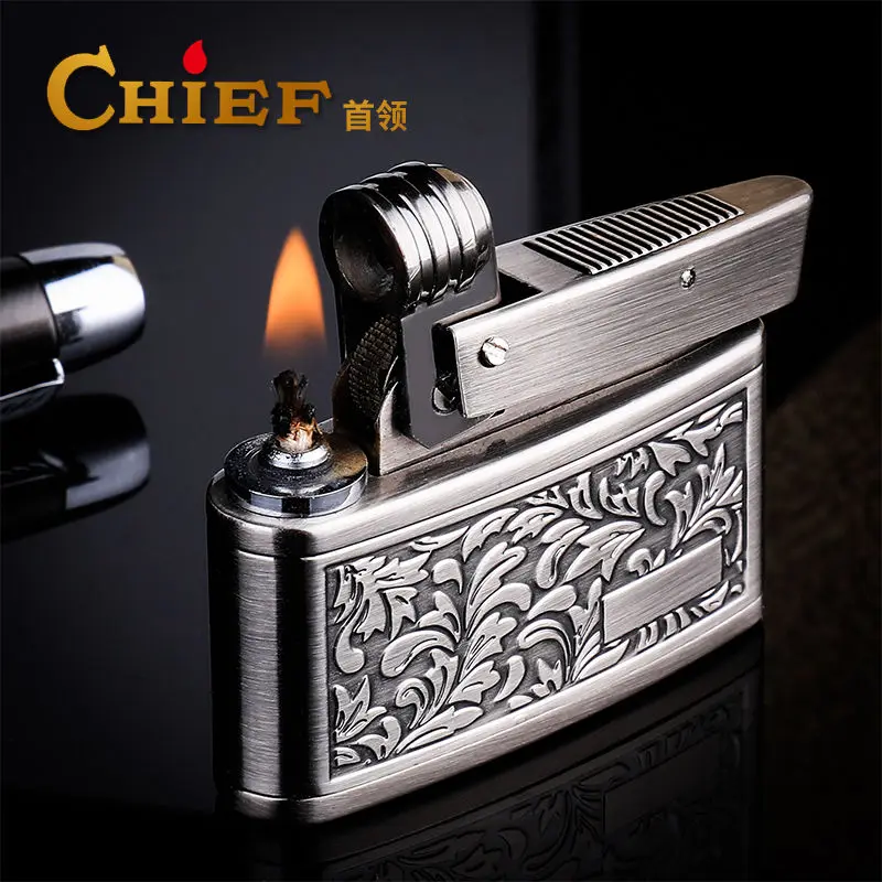 Креативная керосиновая Зажигалка в стиле ретро подарок для курения мужчин