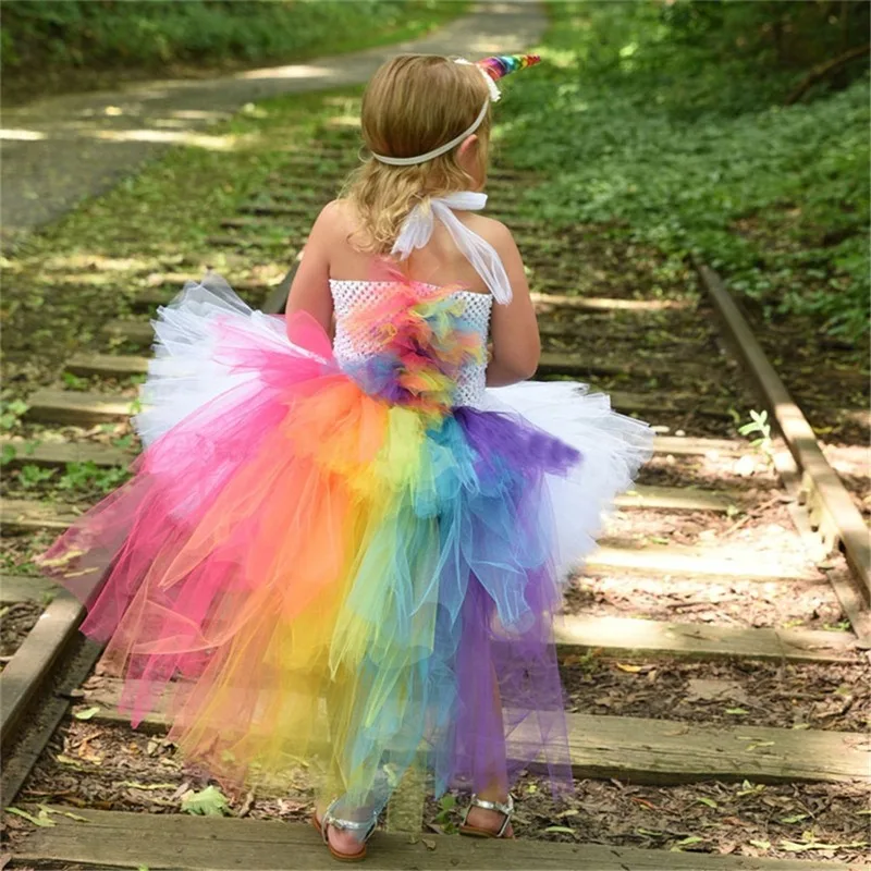 Женвечерние костюм в виде единорога|Костюмы для девочек| |