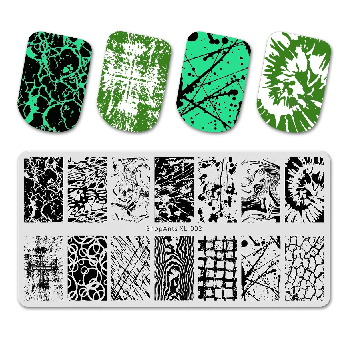 Штамповочные пластины для ногтей из нержавеющей стали|Шаблоны дизайна ногтей| |