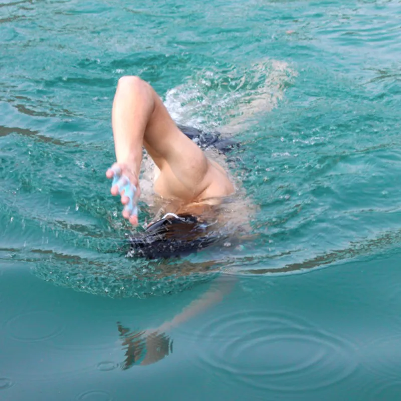 2 шт./компл. плавательные перчатки ласты из силиконового материала для плавания