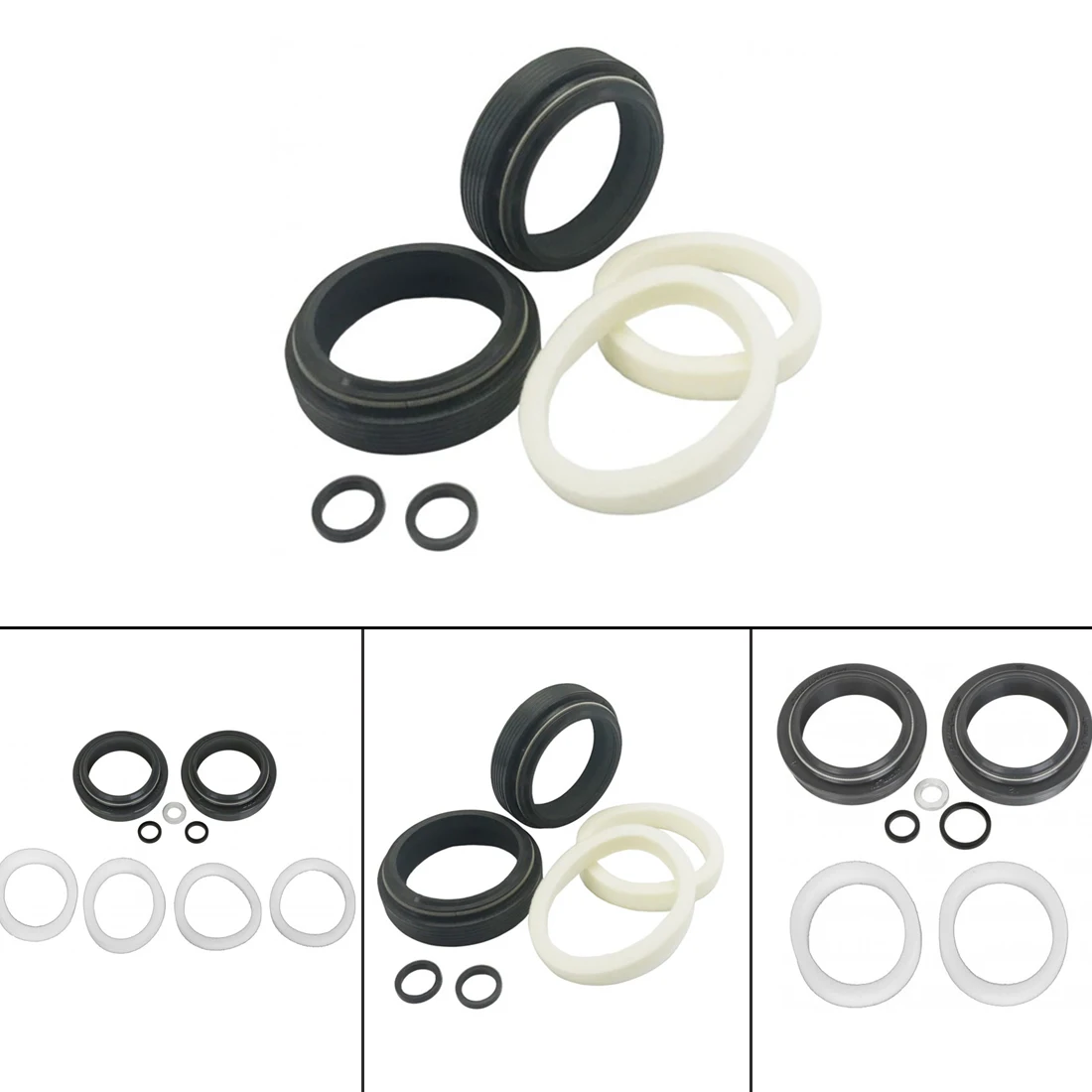 

Front Fork Dust Seal Oil Seals Kit 32-36MM For Racingbros Fox Rockshox Xfusion Wear Resistant Rubber Oil Seal