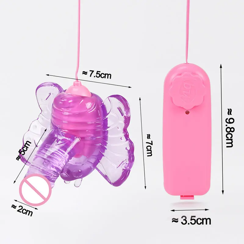 Переносной фаллоимитатор бабочка для женской мастурбации вибратор стимуляции