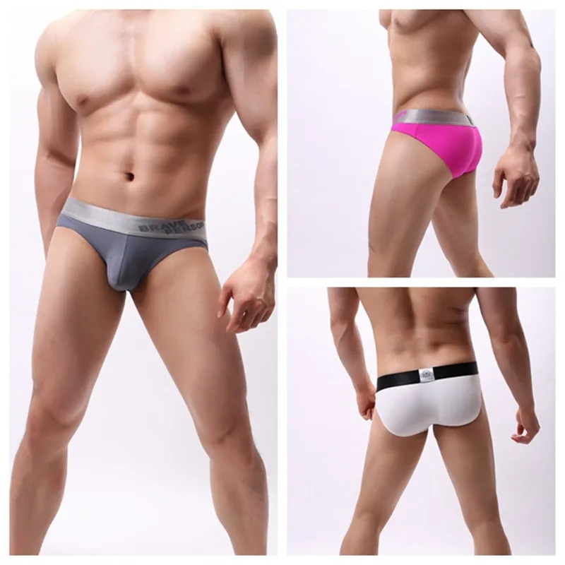 

Brave Person Quick-drying underwear Man mesh underwear men's breathable briefs sexy Calzoncillos Sexy Hombre
