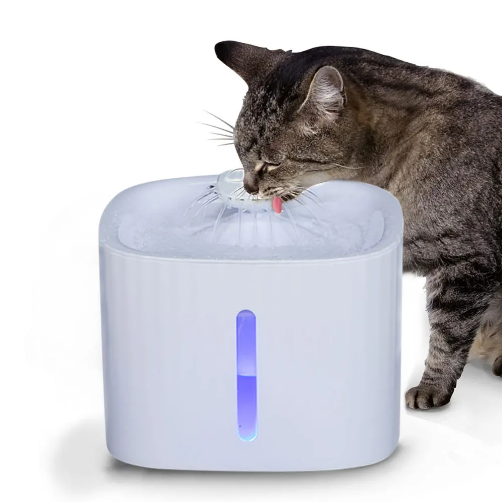 

Диспенсер для питомцев, автоматическая умная Люминесцентная чаша с видимым светом, для кошек и собак, без подсветки