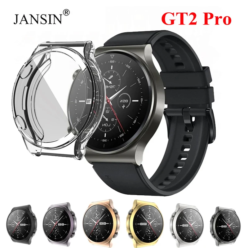 

TPU Watch Case For Huawei Watch GT 2 Pro Protective Cover Full Screen Protector Shell For Huawei GT2 Pro Cases Frame Accessories