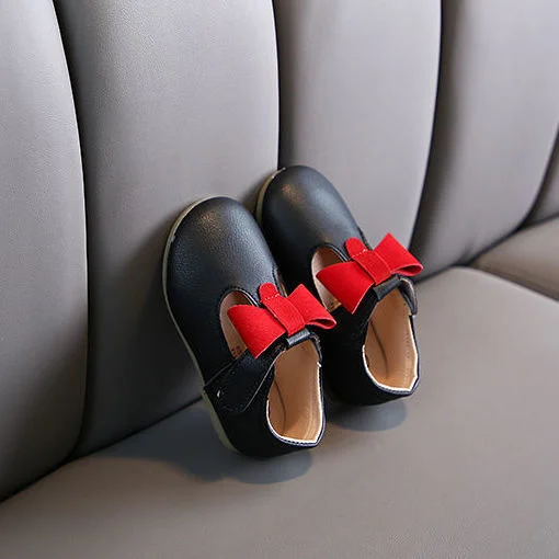 

Footwear Kids shoes 2021 For Children's Girl's leather shoes School Students Performing Dance shoe performance Black Girls Flats