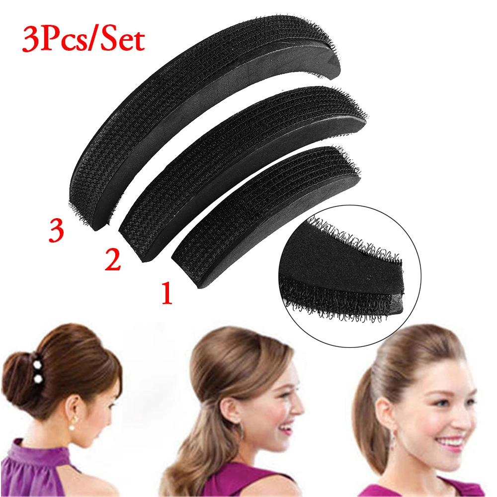Bouffant Volume Inserts Invisible Hair Clip Breathable Bangs Mat Bump It Up Comb Bun Maker Princess Fashion Tools | Красота и