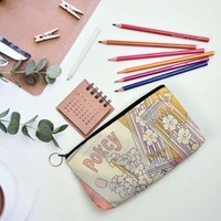 popular pen bag high value hot selling snacks printed pencil case portable large capacity student boys and girls general pen bag