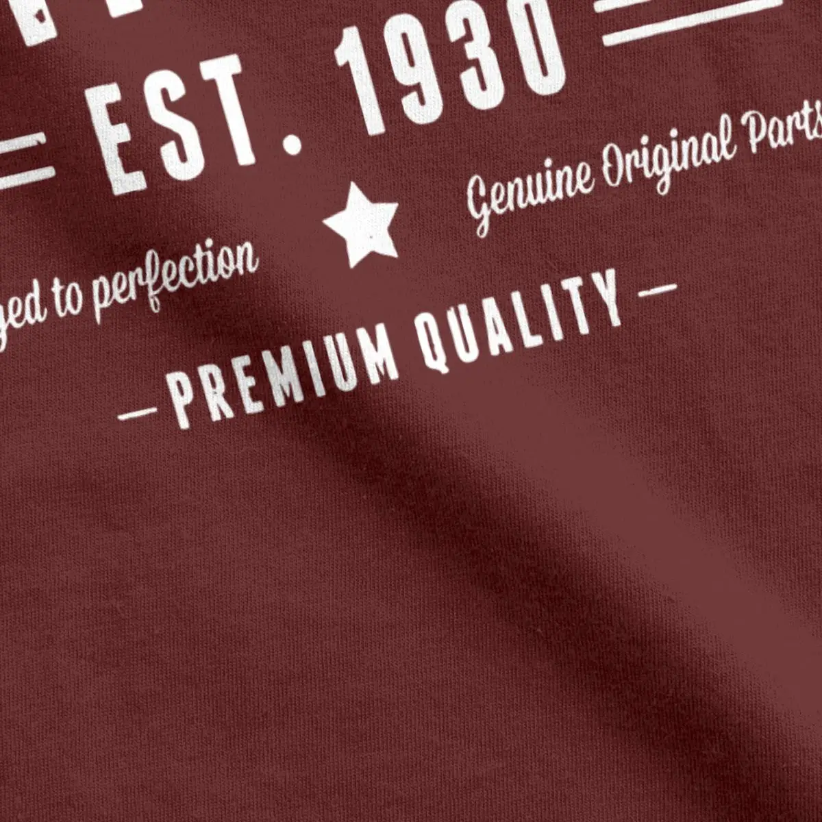 Ограниченное издание Vintage Est. 1930 футболки женские подарок идея 90th на день рождения