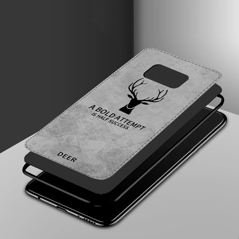 Рождественский свитер с принтом в виде оленя; чехол для samsung Galaxy A50 A7 A9 A20 A30 A40 A60 A70 A6 A8 S8 S9 S10 плюс S10e S7 Примечание 10 Pro 9 8 Fundas